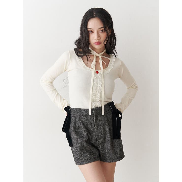 レースドッキングニット 2026Spring | jouetie | 詳細画像13 