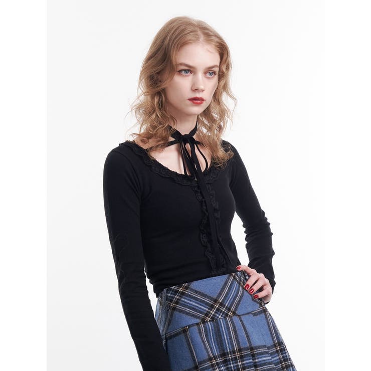 レースドッキングニット 2026Spring | jouetie | 詳細画像17 