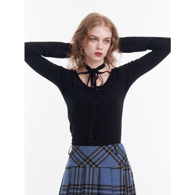 レースドッキングニット 2026Spring | jouetie | 詳細画像18 