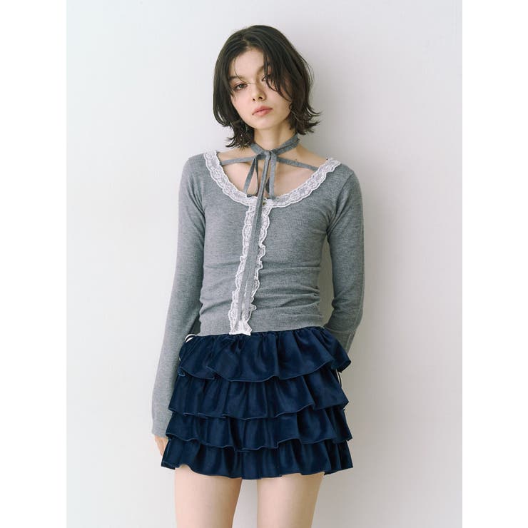 レースドッキングニット 2026Spring | jouetie | 詳細画像28 