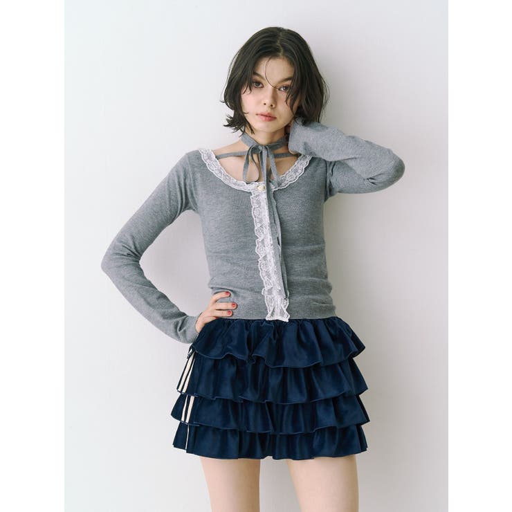 レースドッキングニット 2026Spring | jouetie | 詳細画像30 