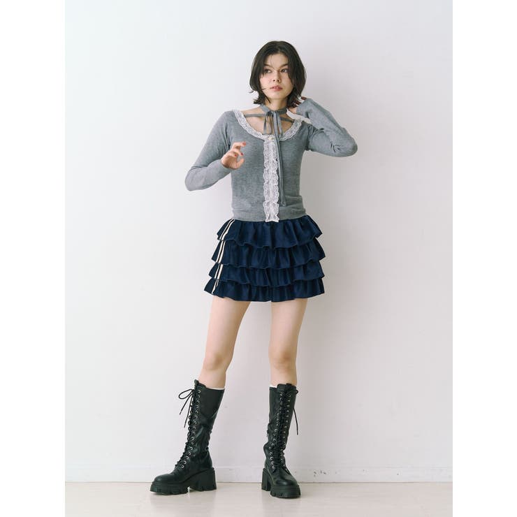 レースドッキングニット 2026Spring | jouetie | 詳細画像31 