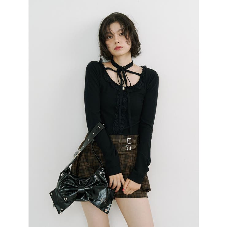 レースドッキングニット 2026Spring | jouetie | 詳細画像4 