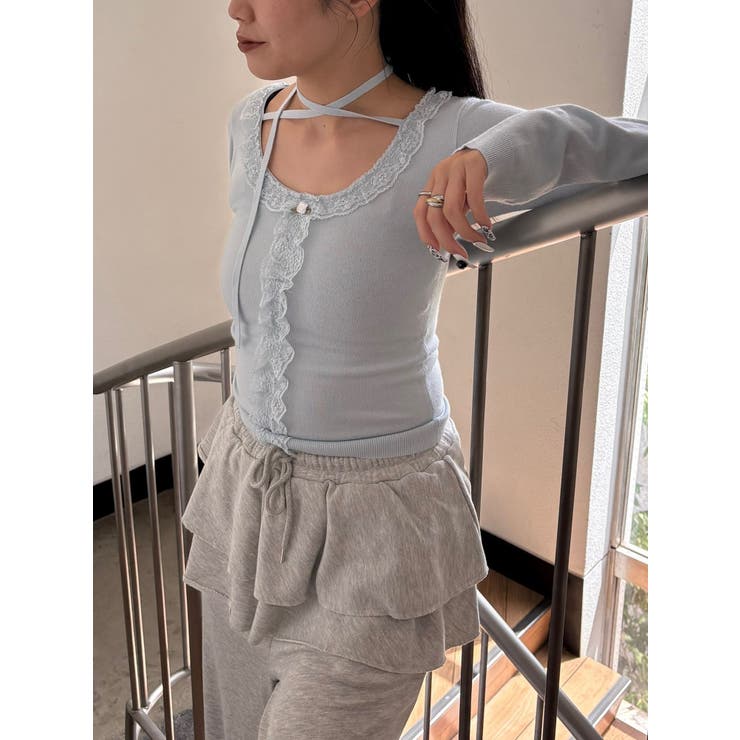 レースドッキングニット 2026Spring | jouetie | 詳細画像43 