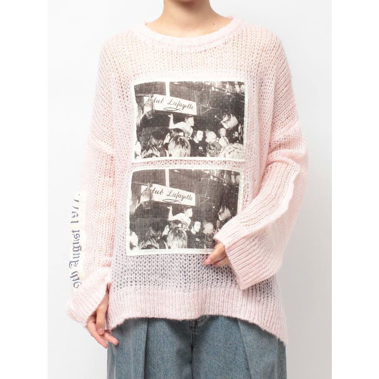 【KevinCummins×jouetie】フォトローゲージニット | jouetie | 詳細画像40 