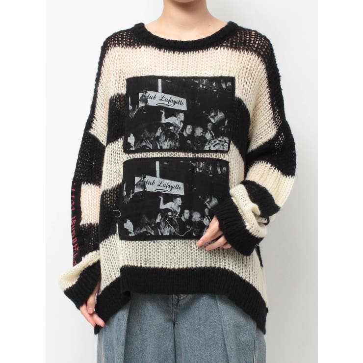 【KevinCummins×jouetie】フォトローゲージニット | jouetie | 詳細画像42 