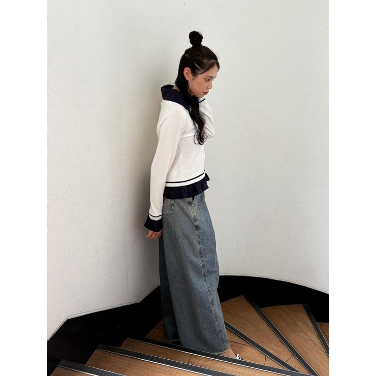 レイヤードポロニット | jouetie | 詳細画像12 