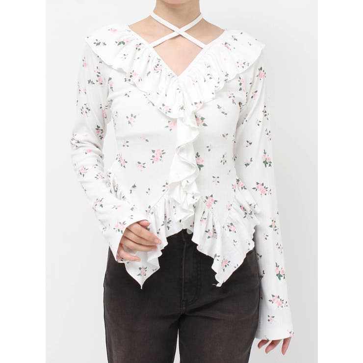 ラッフルフリルトップス | jouetie | 詳細画像24 