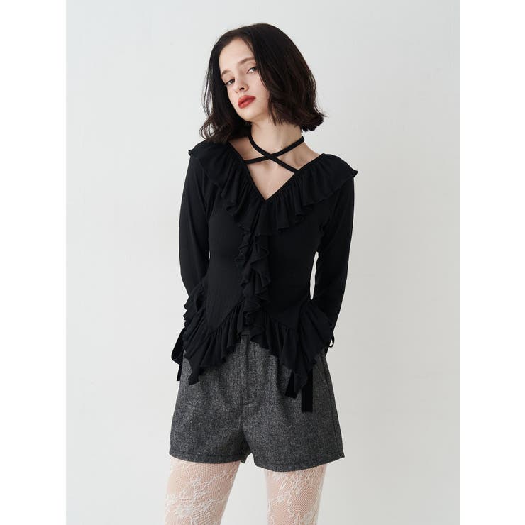 ラッフルフリルトップス | jouetie | 詳細画像4 