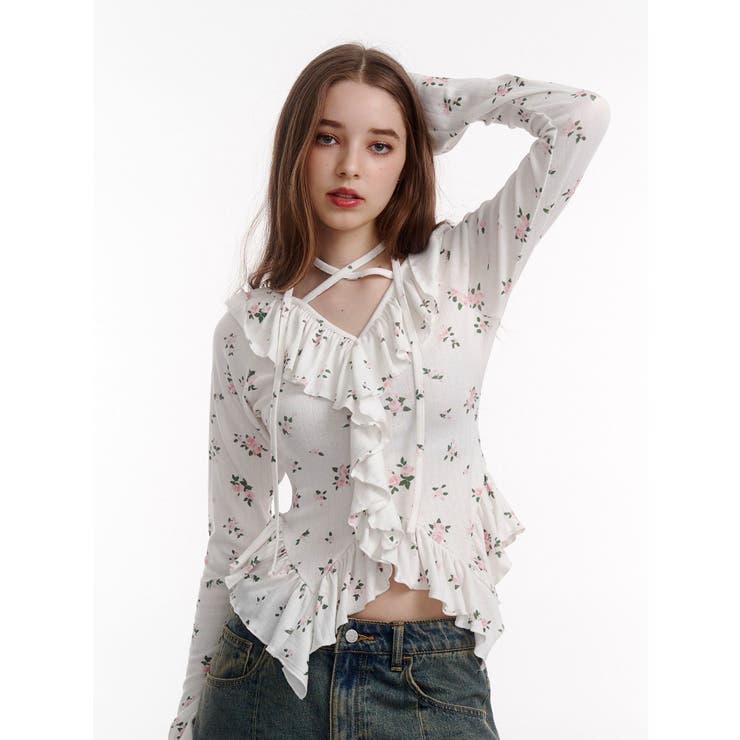 ラッフルフリルトップス | jouetie | 詳細画像8 