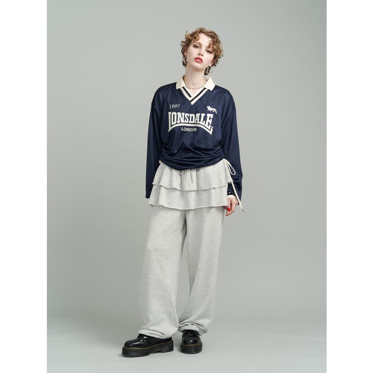 【LONSDALE×jouetie】ロゴユニフォームトップス | jouetie | 詳細画像7 