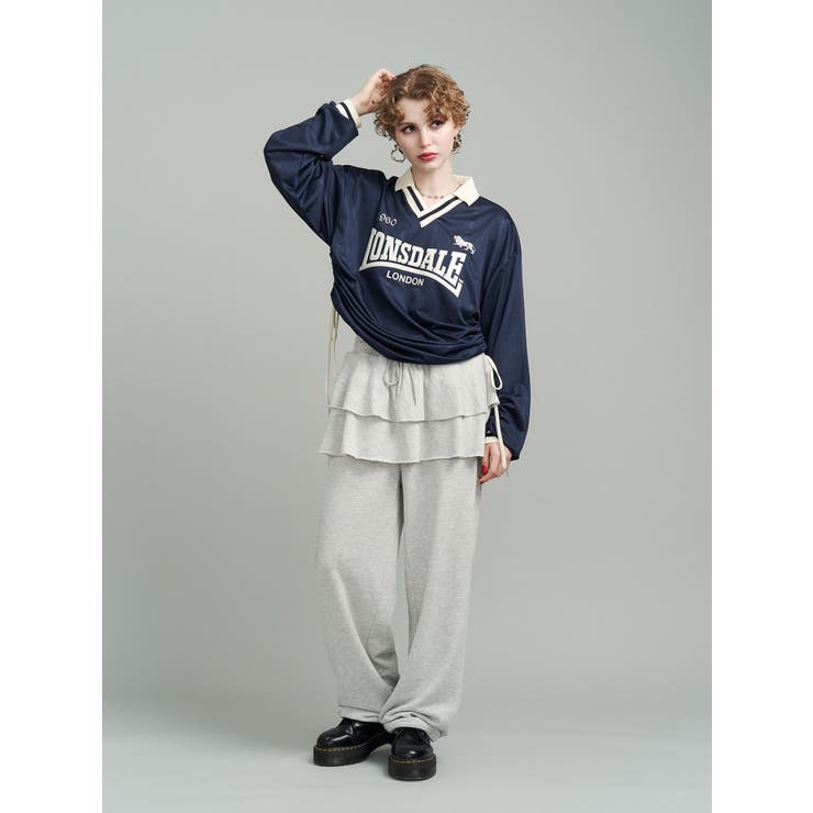 【LONSDALE×jouetie】ロゴユニフォームトップス | jouetie | 詳細画像8 