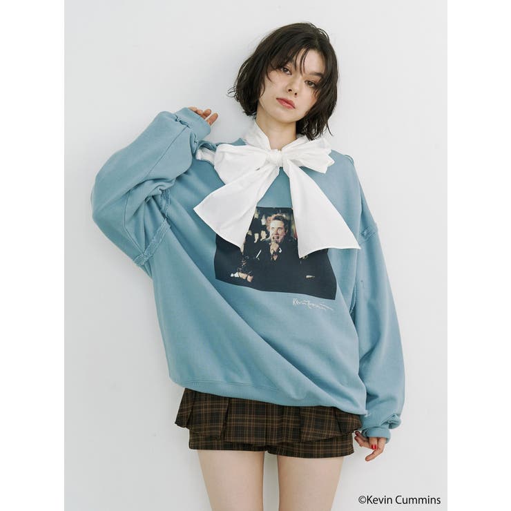 【KevinCummins×jouetie】フォトダメージプルオーバー | jouetie | 詳細画像10 