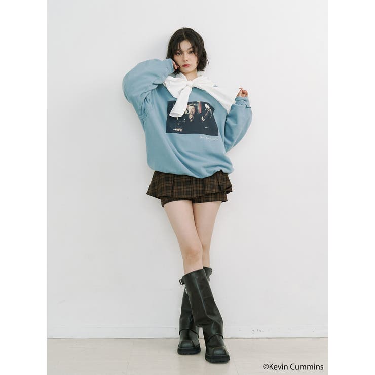 【KevinCummins×jouetie】フォトダメージプルオーバー | jouetie | 詳細画像12 