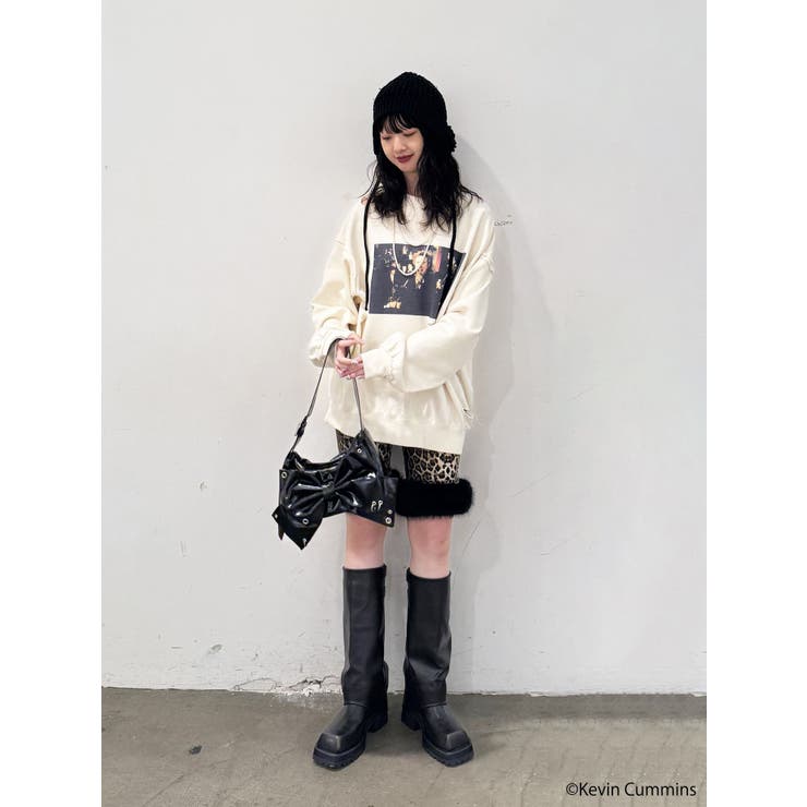 【KevinCummins×jouetie】フォトダメージプルオーバー | jouetie | 詳細画像17 