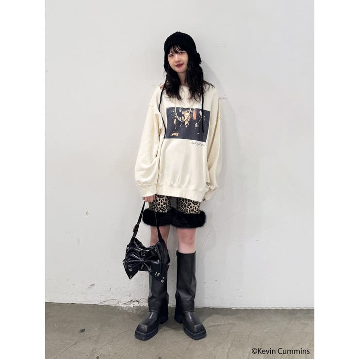 【KevinCummins×jouetie】フォトダメージプルオーバー | jouetie | 詳細画像18 