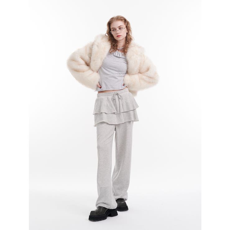 ラインストーンフリルトップス | jouetie | 詳細画像17 