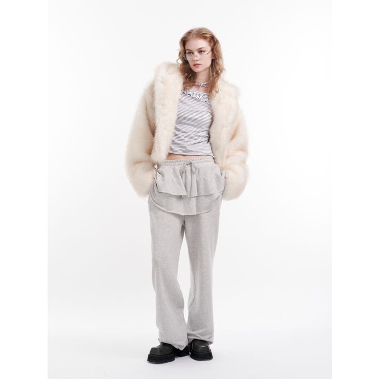 ラインストーンフリルトップス | jouetie | 詳細画像18 