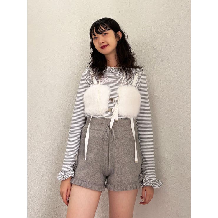 ラインストーンフリルトップス | jouetie | 詳細画像24 