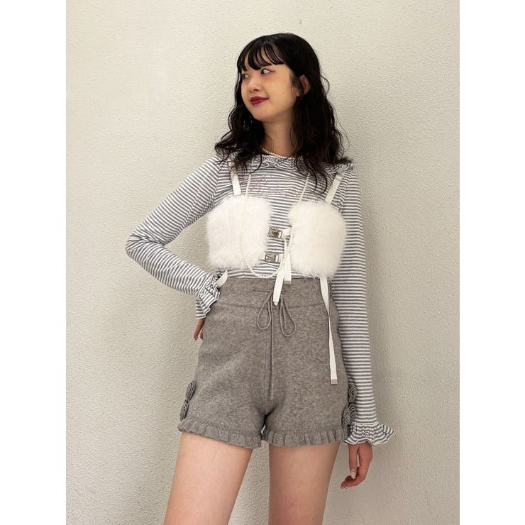 ラインストーンフリルトップス | jouetie | 詳細画像25 