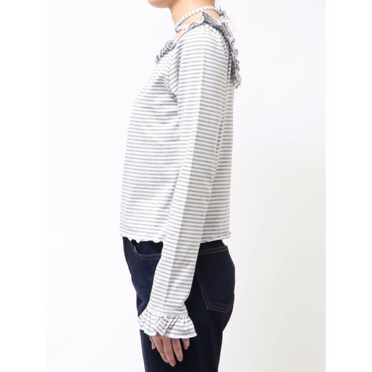 ラインストーンフリルトップス | jouetie | 詳細画像33 