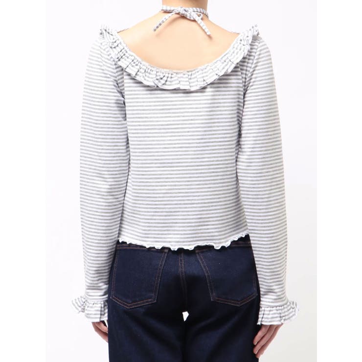 ラインストーンフリルトップス | jouetie | 詳細画像34 