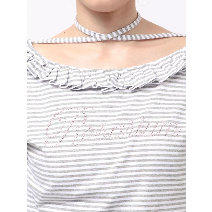 ラインストーンフリルトップス | jouetie | 詳細画像35 