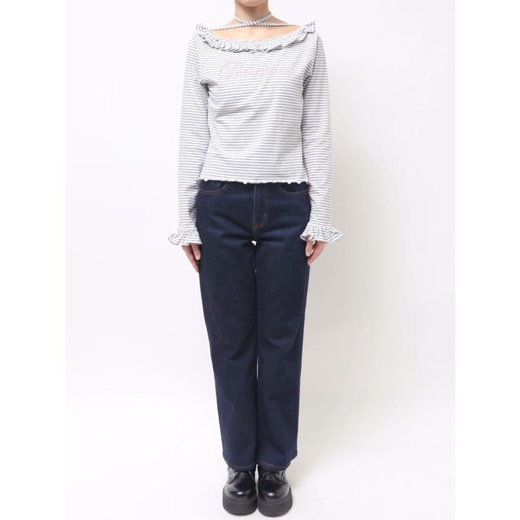 ラインストーンフリルトップス | jouetie | 詳細画像39 