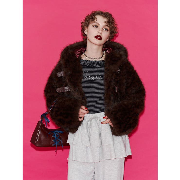 ラインストーンフリルトップス | jouetie | 詳細画像6 