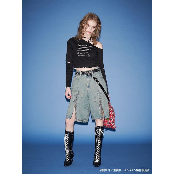 【TVアニメ『ダンダダン』・jouetie】フィットオフショルトップス | jouetie | 詳細画像22 