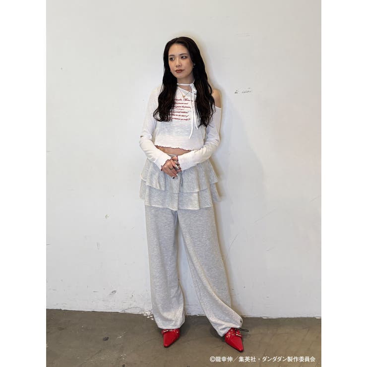 【TVアニメ『ダンダダン』・jouetie】フィットオフショルトップス | jouetie | 詳細画像25 