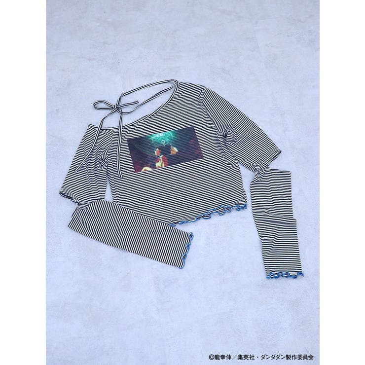【TVアニメ『ダンダダン』・jouetie】フィットオフショルトップス | jouetie | 詳細画像4 