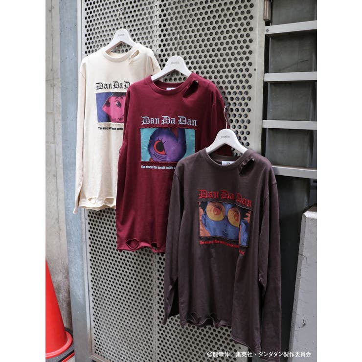 【TVアニメ『ダンダダン』・jouetie】オーバーダメージロンT | jouetie | 詳細画像2 