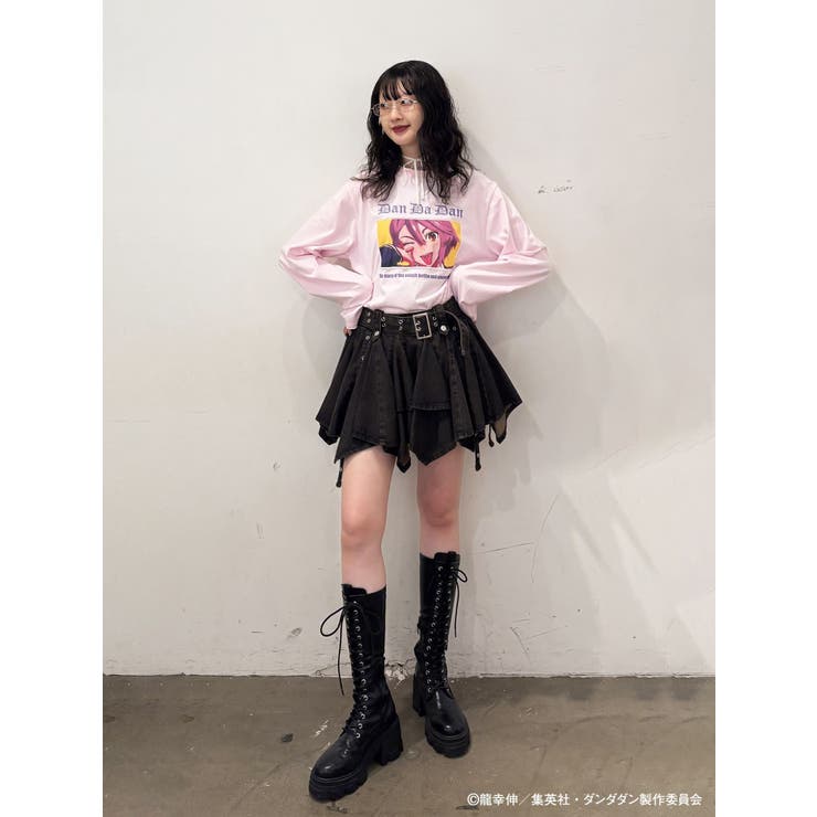 【TVアニメ『ダンダダン』・jouetie】オーバーダメージロンT | jouetie | 詳細画像24 