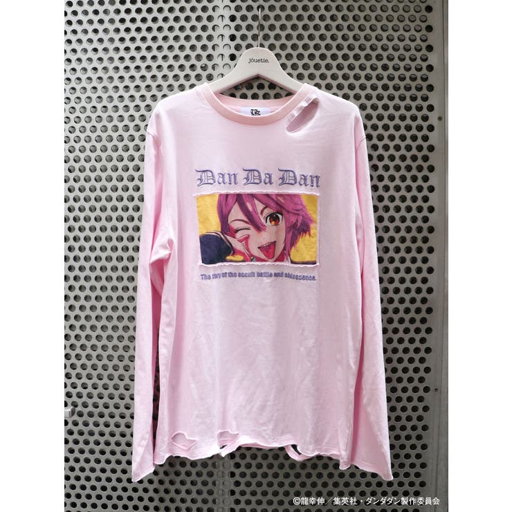 ピンク | 【TVアニメ『ダンダダン』・jouetie】オーバーダメージロンT | jouetie