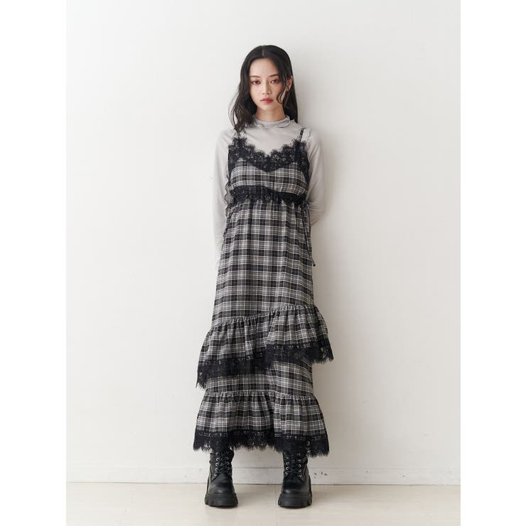 ラメハイネックトップス[品番：MKSW0066729]｜jouetie