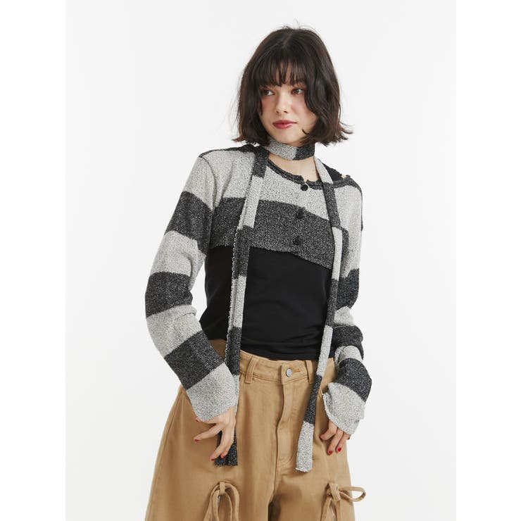 ストールセットショートカーデ | jouetie | 詳細画像15 