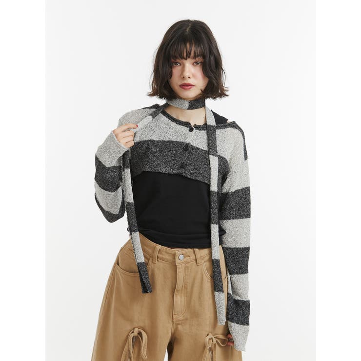 ストールセットショートカーデ | jouetie | 詳細画像16 