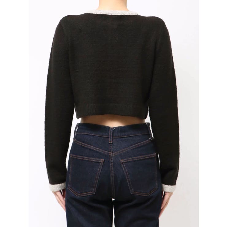 バイカラーコサージュカーデ | jouetie | 詳細画像38 