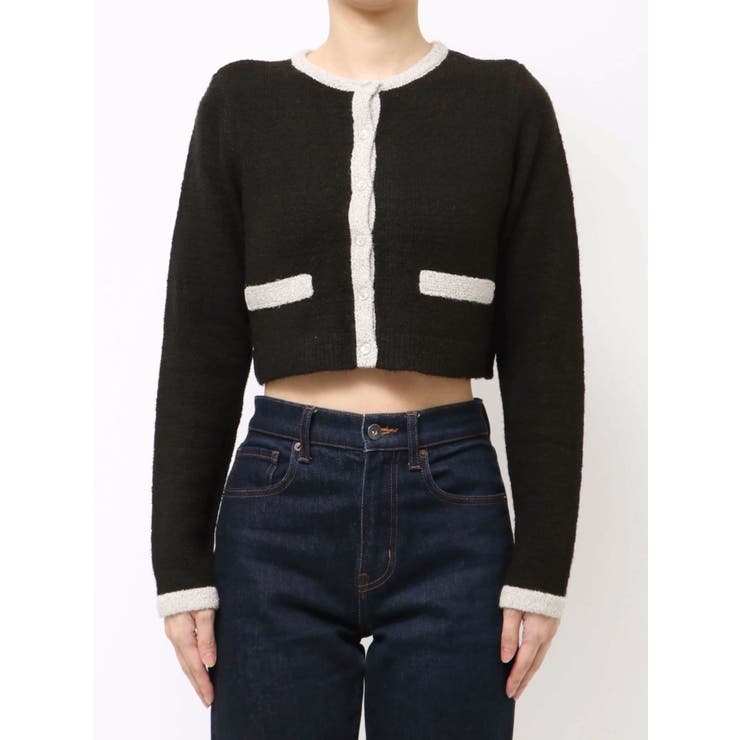 バイカラーコサージュカーデ | jouetie | 詳細画像45 