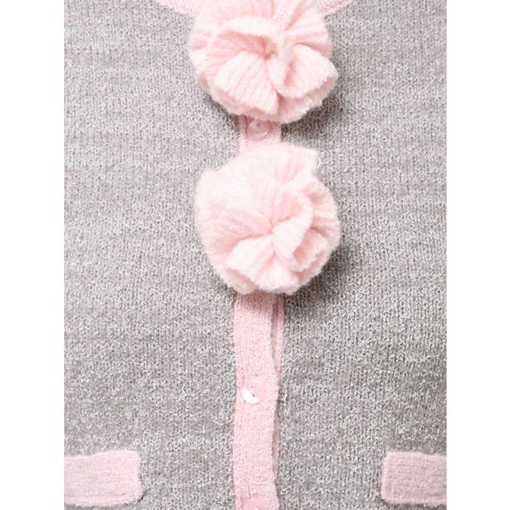 バイカラーコサージュカーデ | jouetie | 詳細画像47 