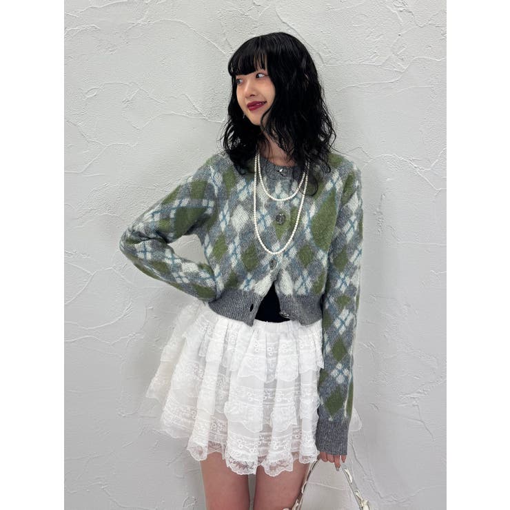 2WAYパターンショートカーデ | jouetie | 詳細画像28 