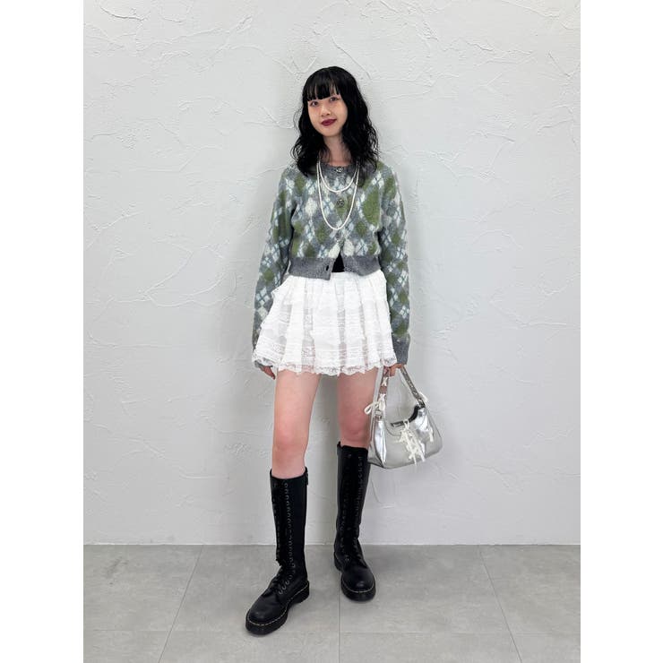 2WAYパターンショートカーデ | jouetie | 詳細画像31 