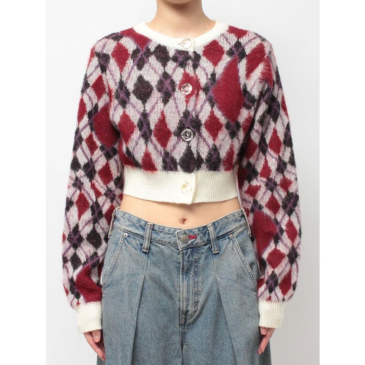 2WAYパターンショートカーデ | jouetie | 詳細画像32 