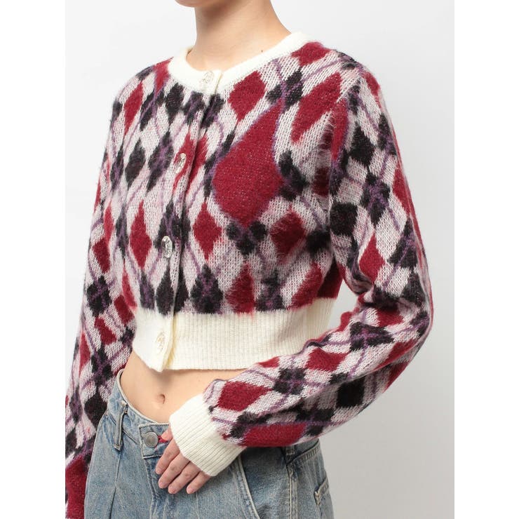 2WAYパターンショートカーデ | jouetie | 詳細画像36 