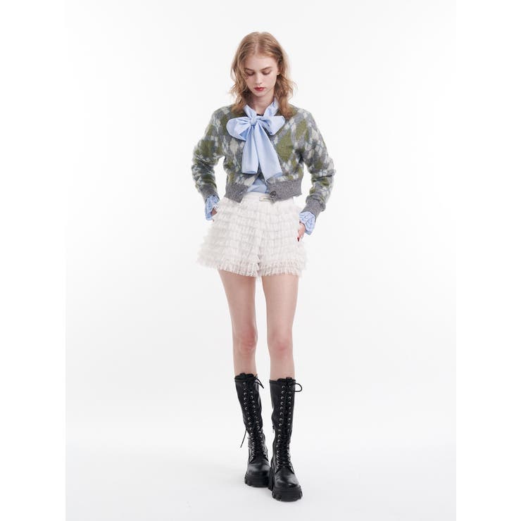 2WAYパターンショートカーデ | jouetie | 詳細画像5 