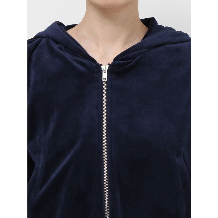 ベロアコンパクトラインZIPフーディ【セットアップ対応】 | jouetie | 詳細画像40 