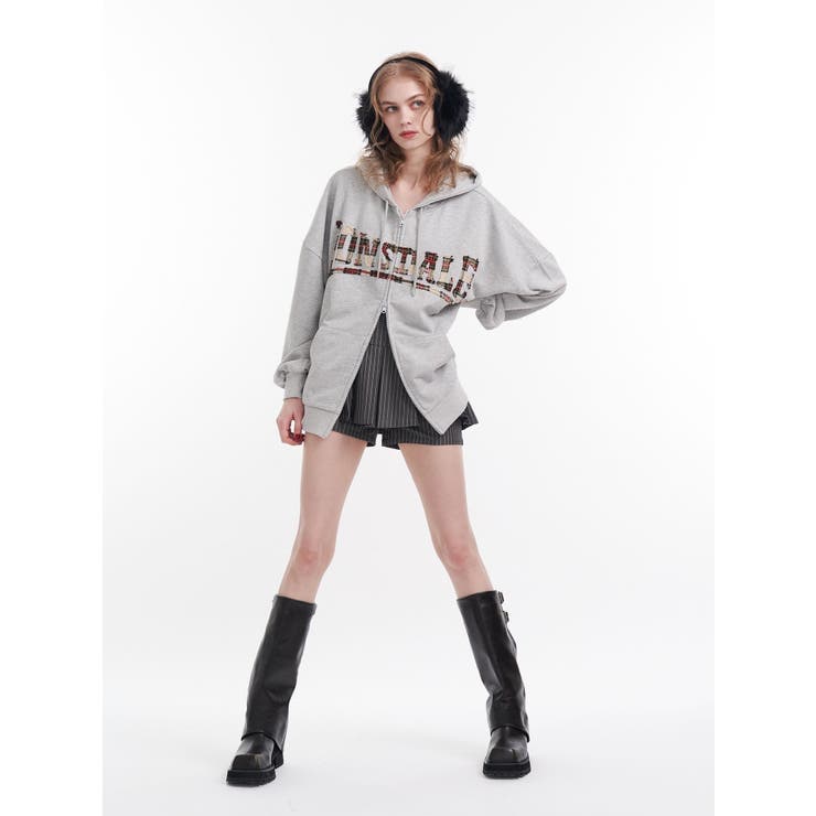 LONSDALE×jouetie】ロゴZIPフーディー[品番：MKSW0066242]｜jouetie