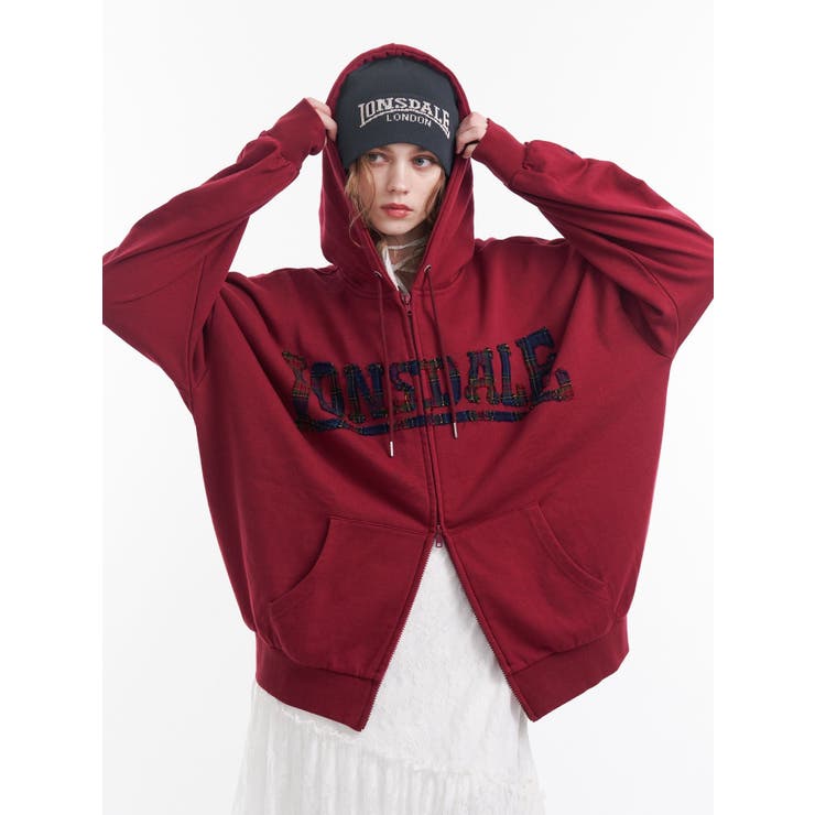 LONSDALE×jouetie】ロゴZIPフーディー[品番：MKSW0066242]｜jouetie