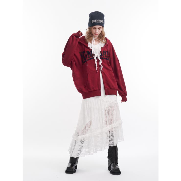 LONSDALE×jouetie】ロゴZIPフーディー[品番：MKSW0066242]｜jouetie